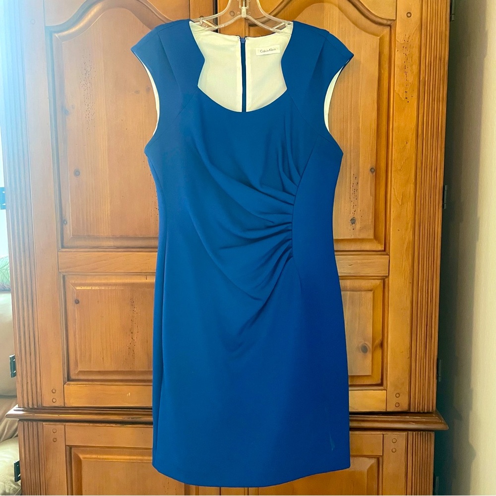 Calvin Klein Blue Cocktail Dress